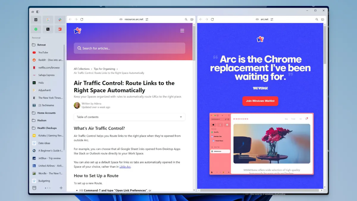 Arc 브라우저 - 다운로드_01