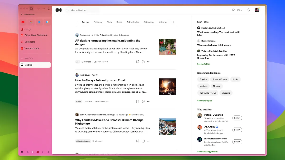 Arc 브라우저 - 다운로드_01