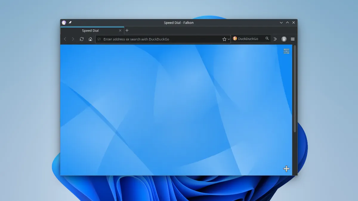 팔콘 브라우저 다운로드 - Falkon_01