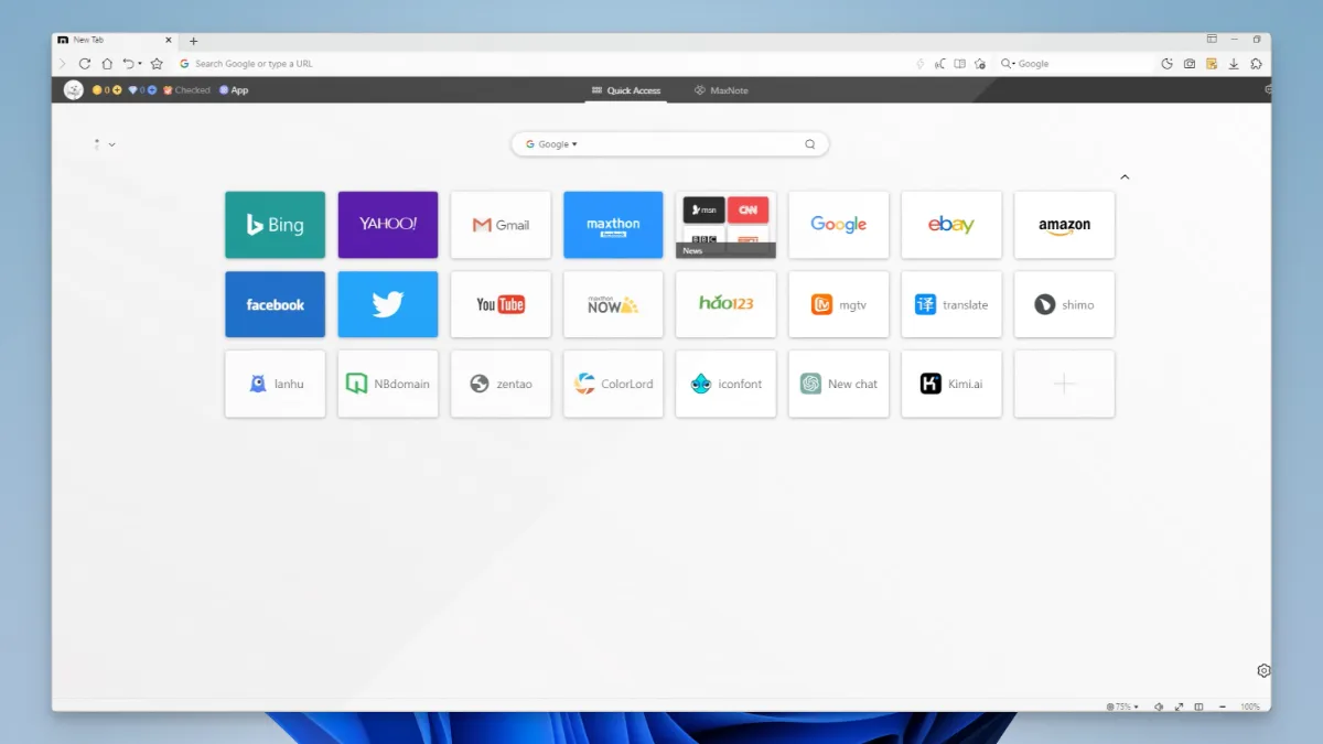 맥스톤 브라우저 다운로드 - Maxthon_01