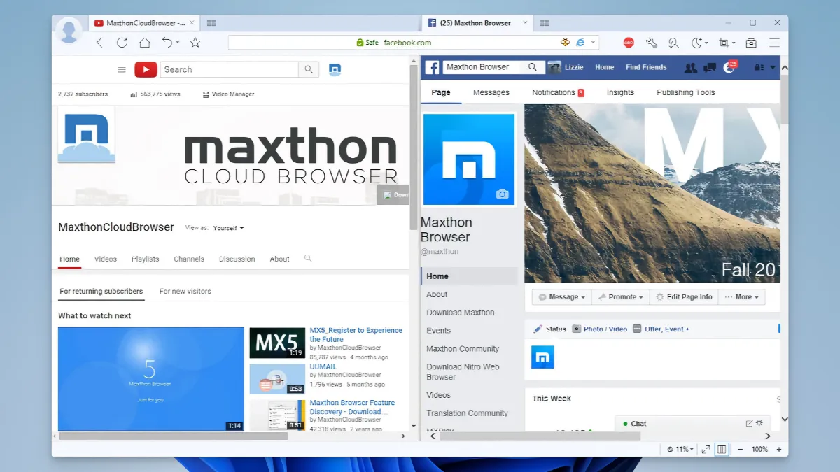 맥스톤 브라우저 다운로드 - Maxthon_01