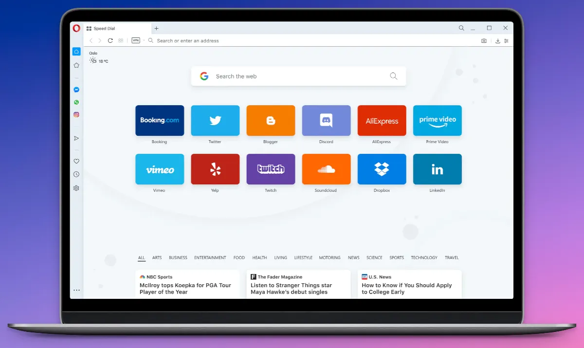 오페라 브라우저 다운로드 - Opera_01
