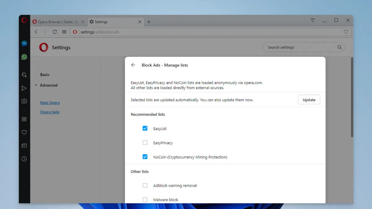 오페라 브라우저 다운로드 - Opera_01
