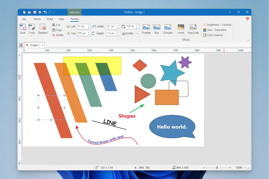 픽픽 다운로드 - PicPick_01
