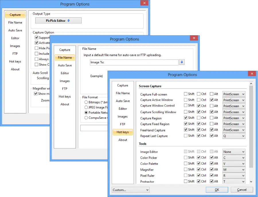 픽픽 다운로드 - PicPick_01